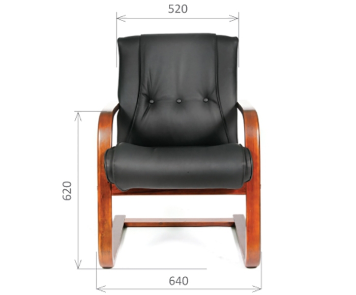 Кресло офисное для руководителя CHAIRMAN 653 V