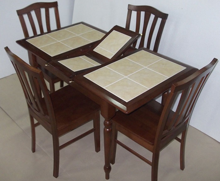 Стол обеденный с плиткой раскладной СТ 2950Т