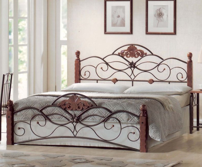 Кровать металлическая кованая Канцона Canzona  